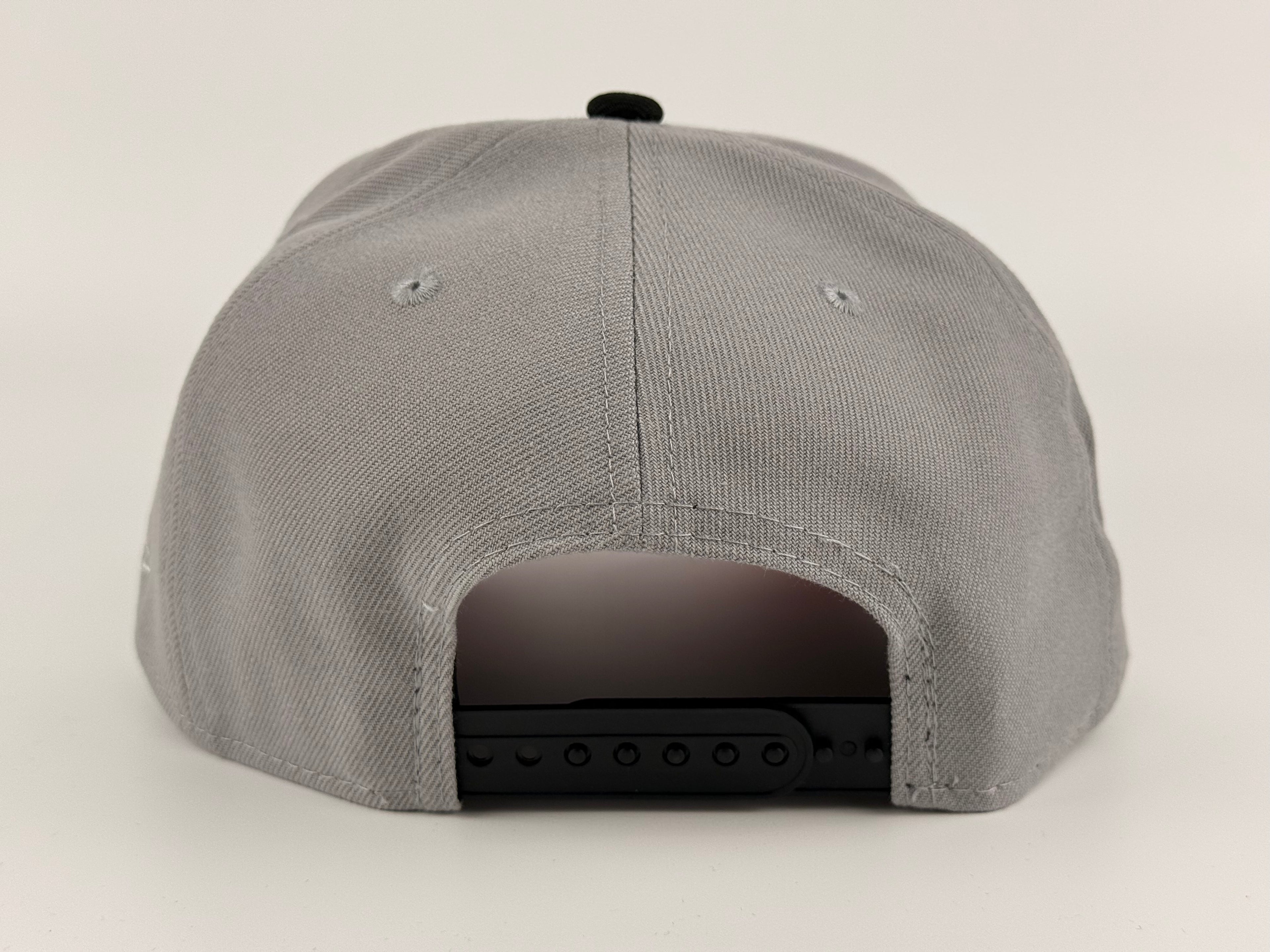 San Diego Padres Swinging Friar New Era A-Frame Adjustable Cap Gray Crown/Black Visor