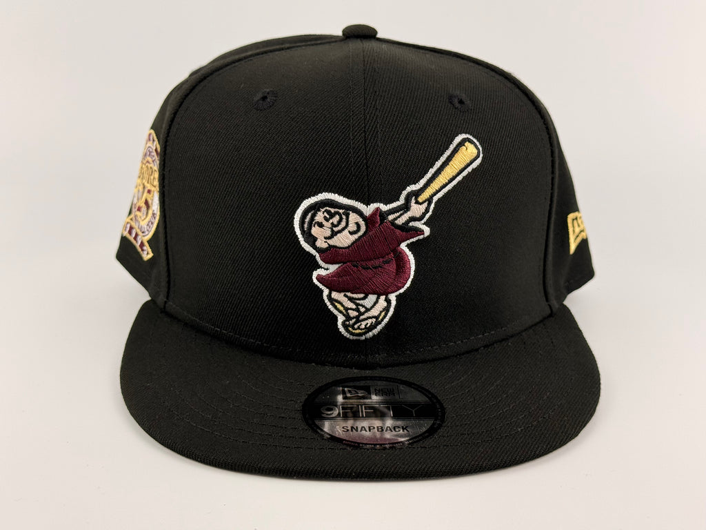 San Diego Padres Swinging Friar New Era 950 Snapback Black