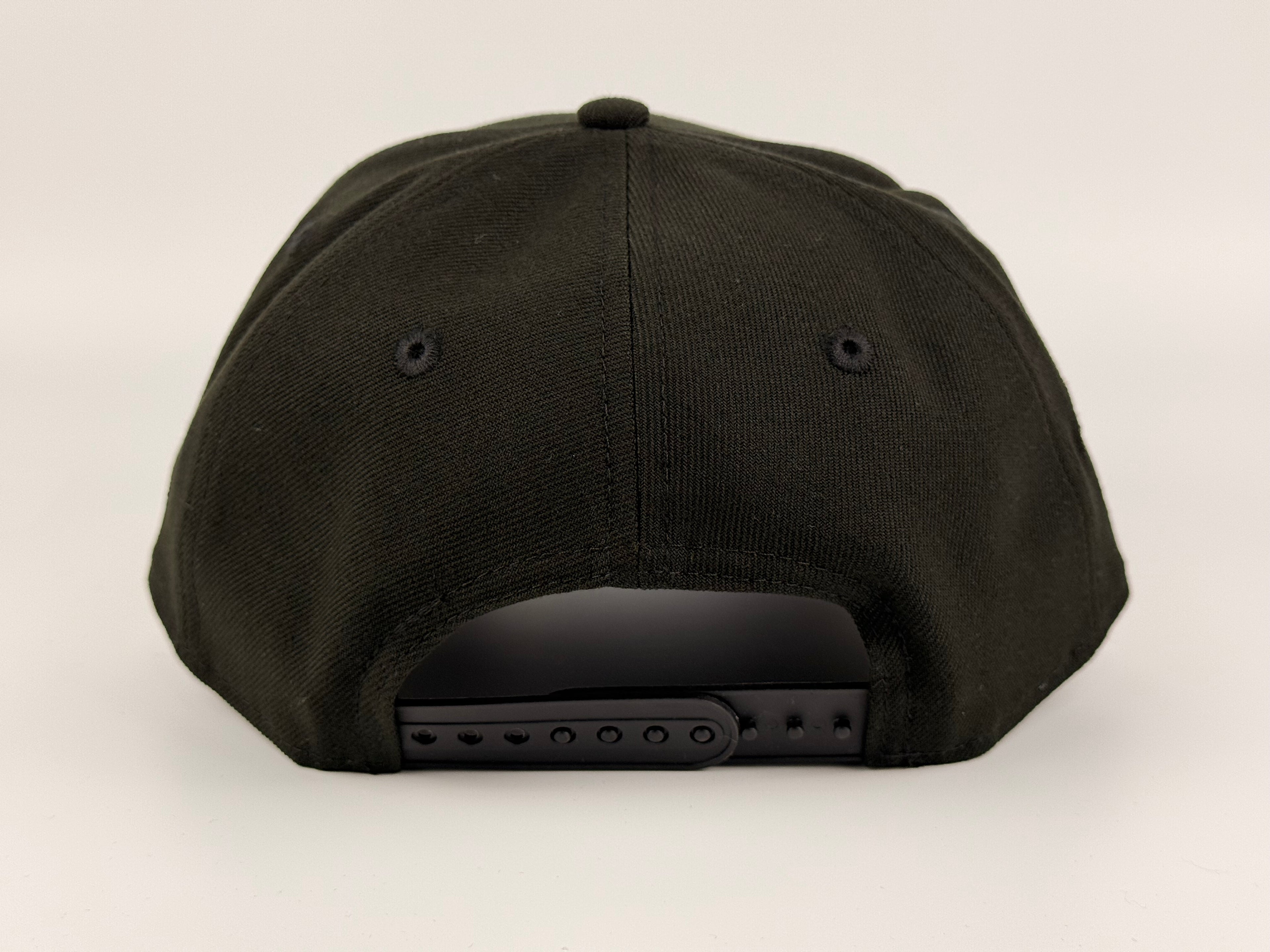 Tampa Bay Rays New Era 940 A-Frame Adjustable Black/Chrome Tropicana Field Side Patch