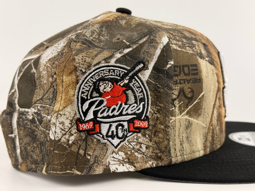 San Diego Padres New Era 950 Snapback Real Tree Camo