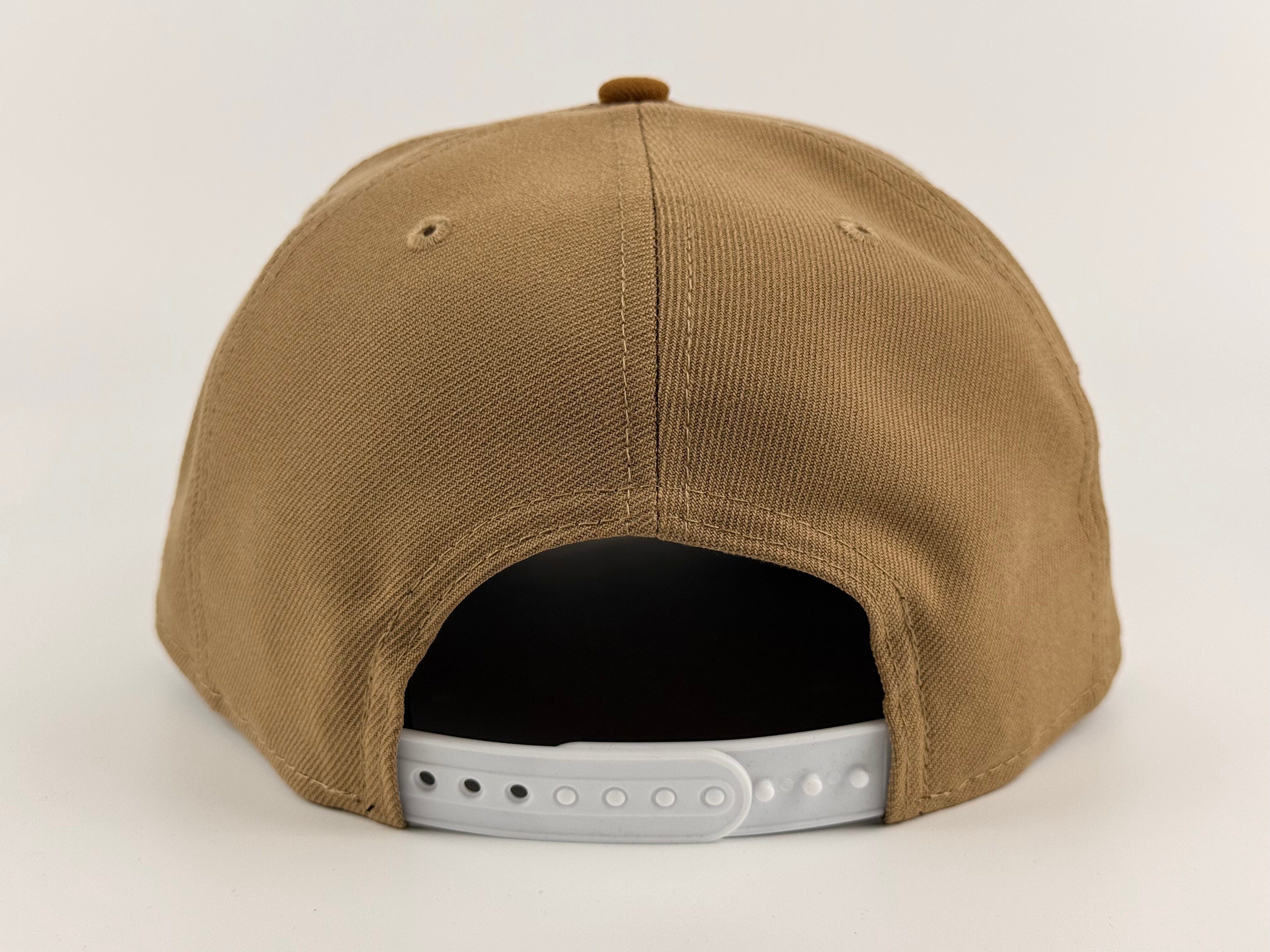 San Diego Padres New Era 950 A-Frame Snapback Khaki Crown/Brown Visor All Star Game Side Patch