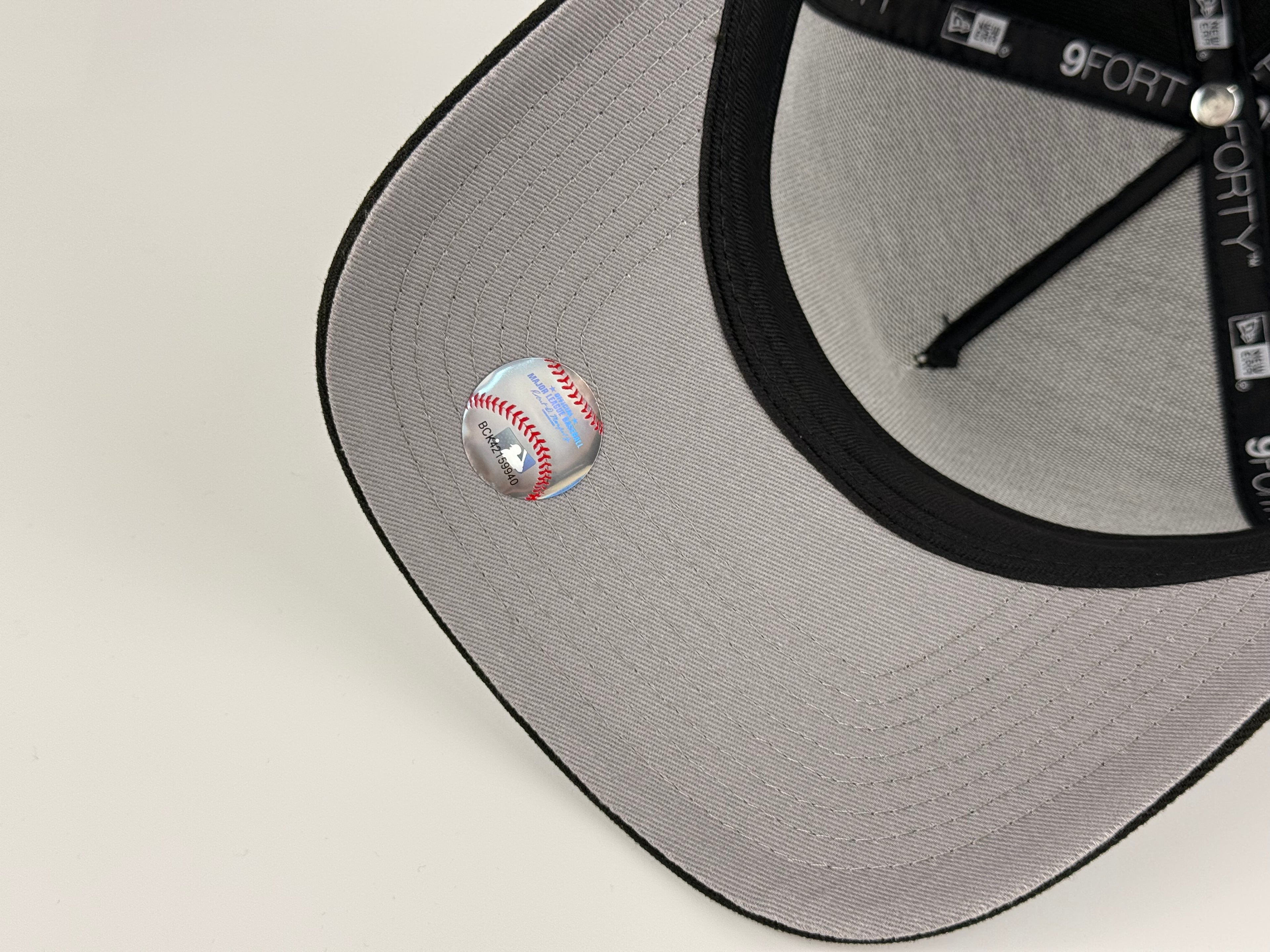 Tampa Bay Rays New Era 940 A-Frame Adjustable Black/Chrome Tropicana Field Side Patch