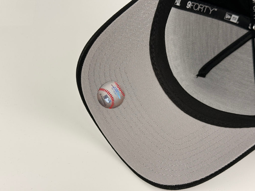 San Diego Padres Baseball Club New Era 940 A-Frame Snapback Black