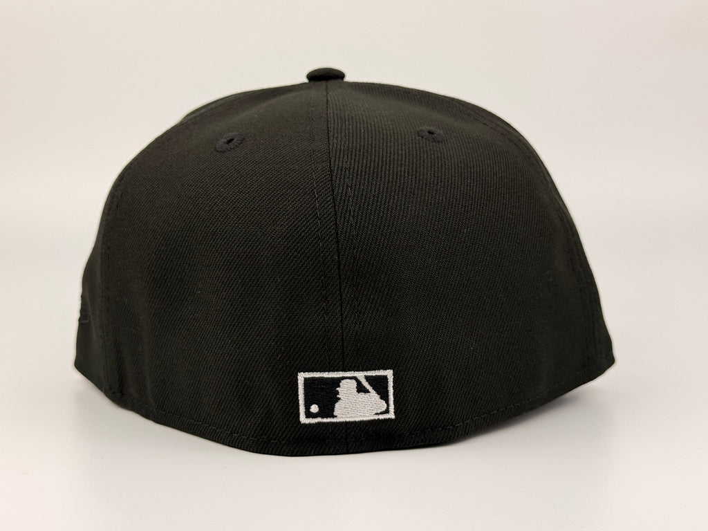 San Diego Padres Baseball Club New Era Cap 5950 Fitted Hat Black