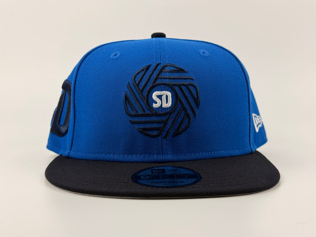 San Diego FC New Era Cap 950 Snapback Hat Blue/Back