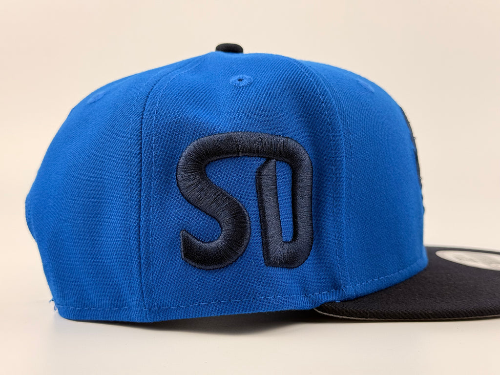 San Diego FC New Era Cap 950 Snapback Hat Blue/Back