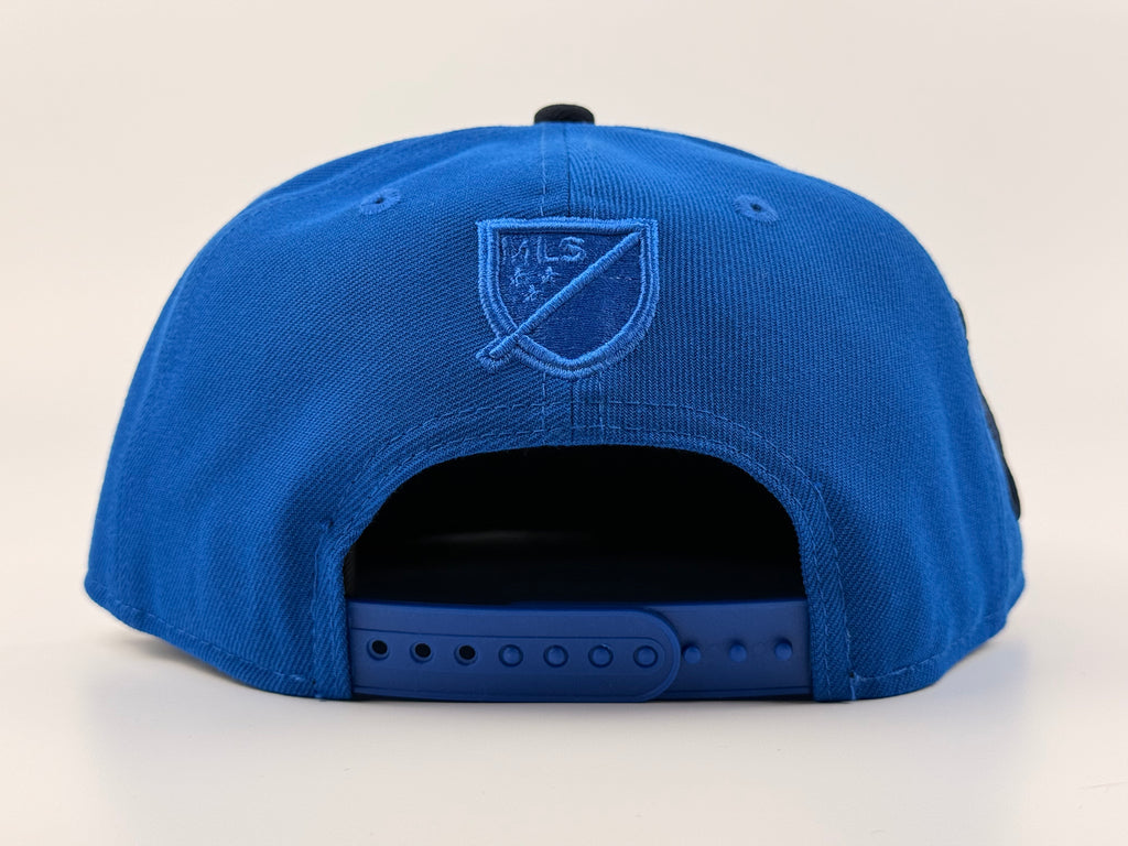 San Diego FC New Era Cap 950 Snapback Hat Blue/Back