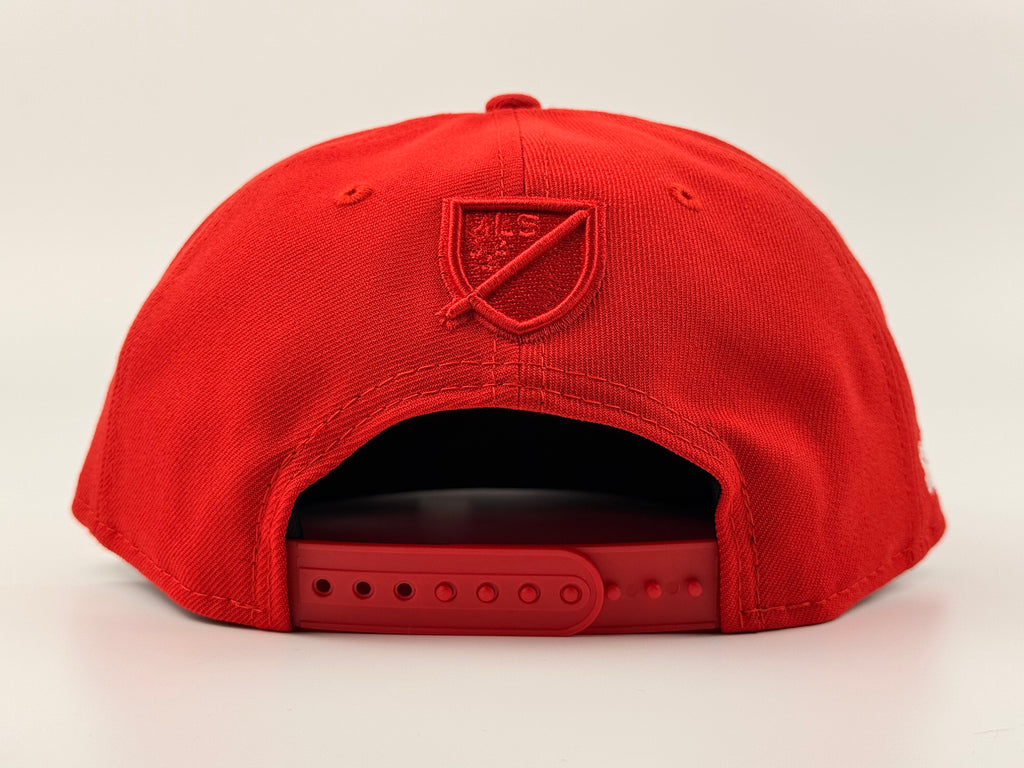 San Diego FC New Era Cap 950 Snapback Hat Red