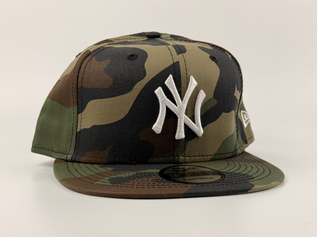New York Yankees New Era Cap 950 Snapback Hat Camo/Camouflage