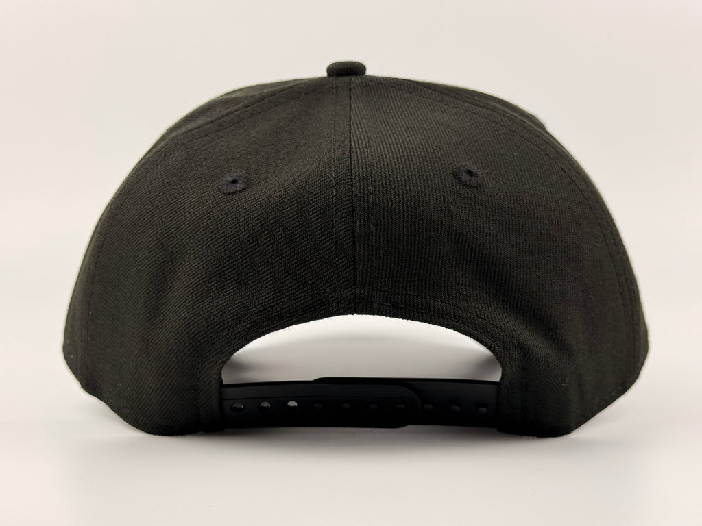 California Angels New Era Cap 940 A Frame Snapback Hat Black