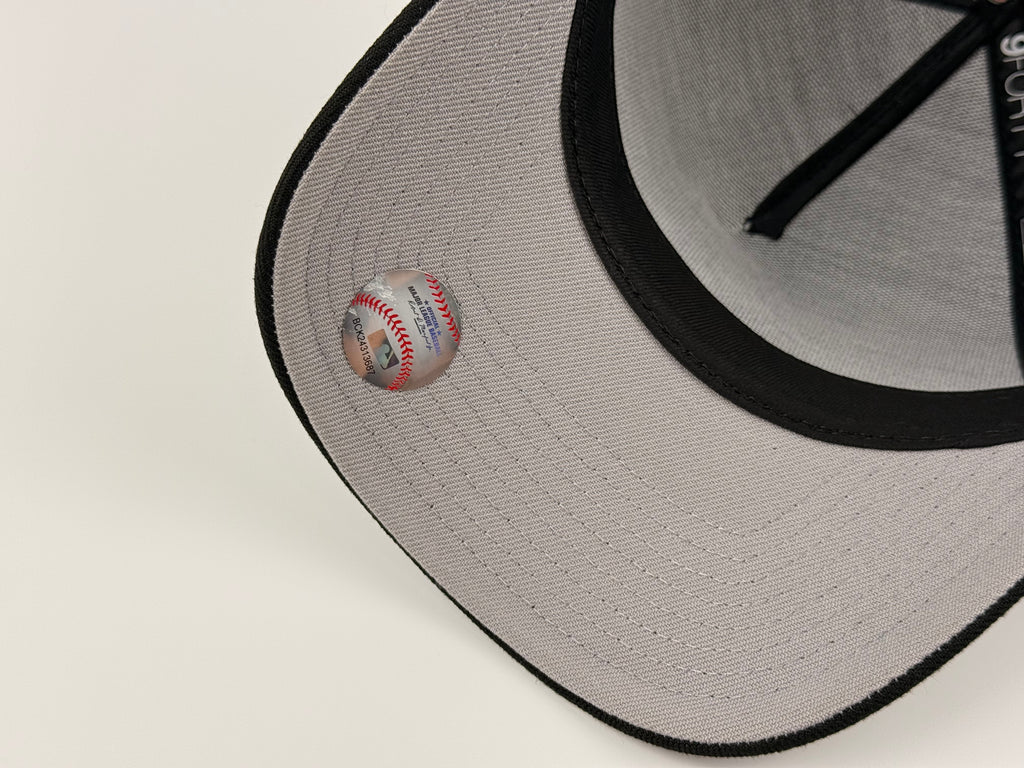 California Angels New Era Cap 940 A Frame Snapback Hat Black