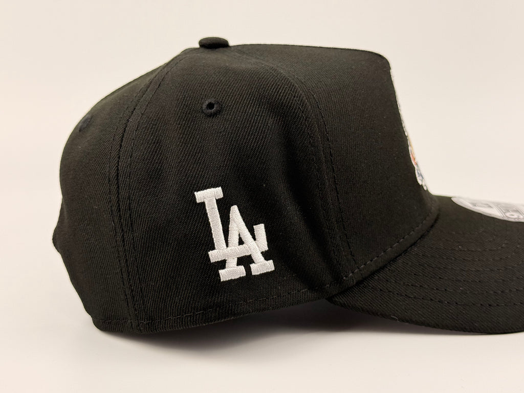 Los Angeles Dodgers Dodger Dog New Era Cap 940 A Frame Adjustable Hat Black