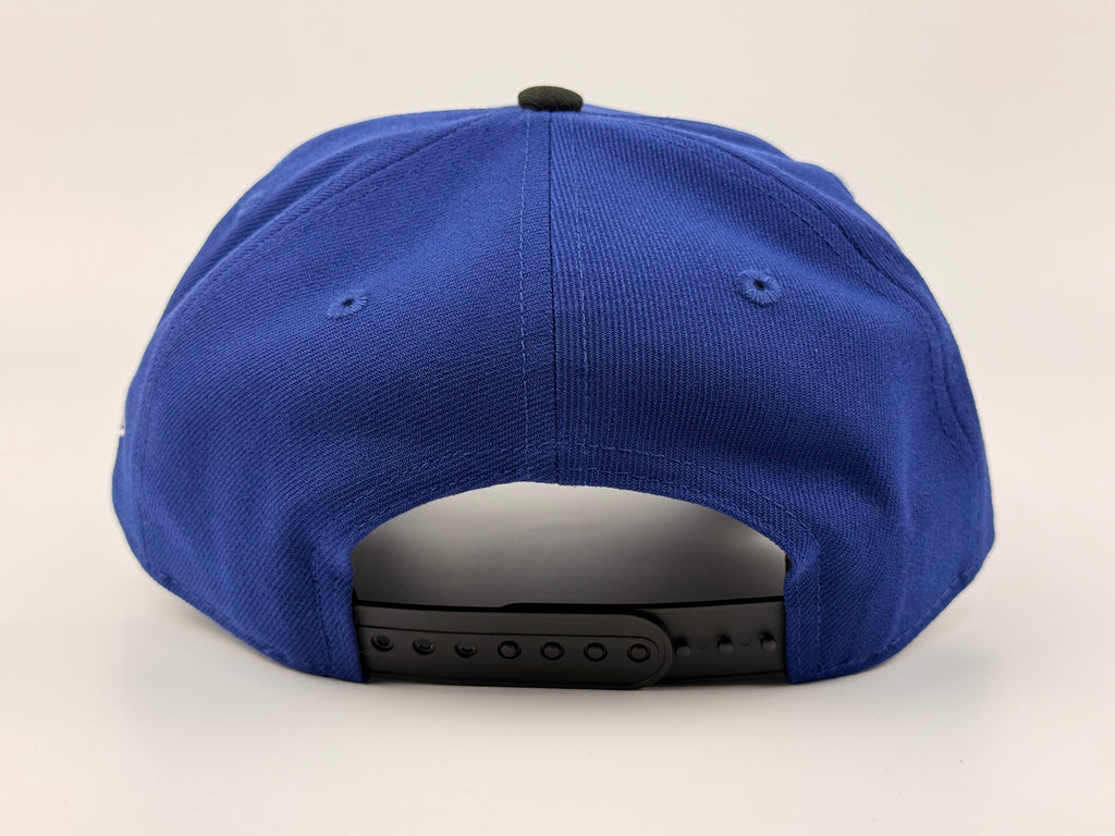 Los Angeles Dodgers Upside Down LA New Era Cap 940 A Frame Adjustable Hat Blue/Black